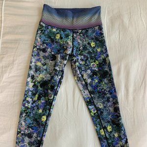 Floral Print Yoga Pants